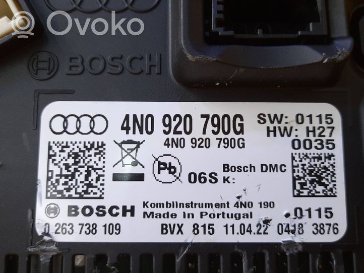 Audi A8 S8 D5 Tachimetro (quadro strumenti) 4N0920790G