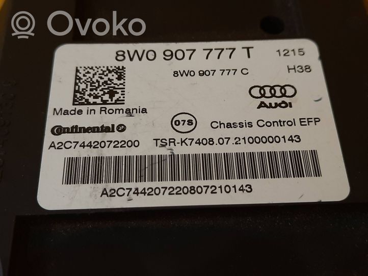 Audi A4 S4 B9 Sterownik / Moduł zawieszenia pneumatycznego 8W0907777T