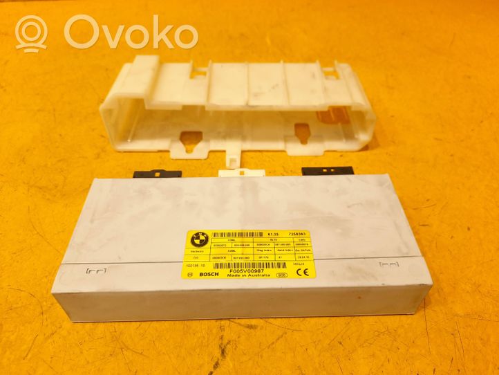 BMW 5 F10 F11 Sterownik / Moduł elektrycznej klapy tylnej / bagażnika 7258363