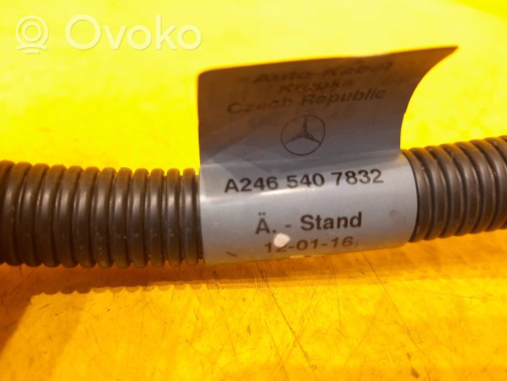 Mercedes-Benz A W176 Positive cable (battery) A2465407832