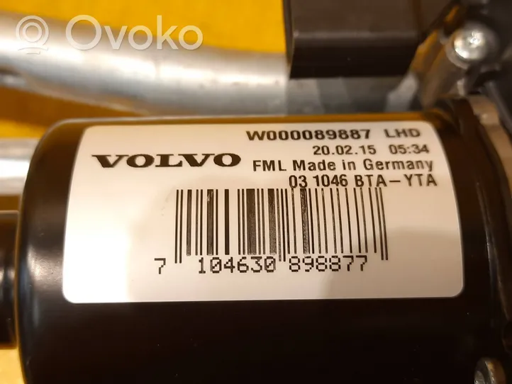 Volvo V60 Etupyyhkimen vivusto ja moottori W000089887