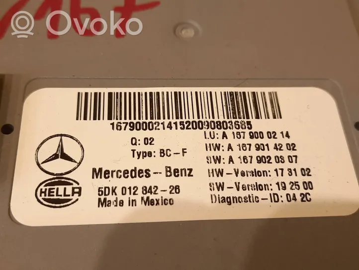 Mercedes-Benz GLE W167 Module confort A1679000214