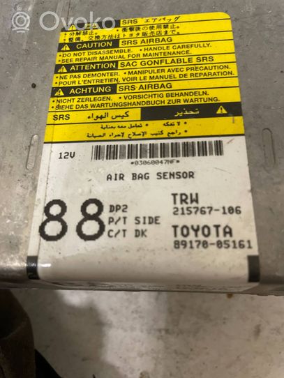 Toyota Avensis Verso Turvatyynyn ohjainlaite/moduuli 215767106