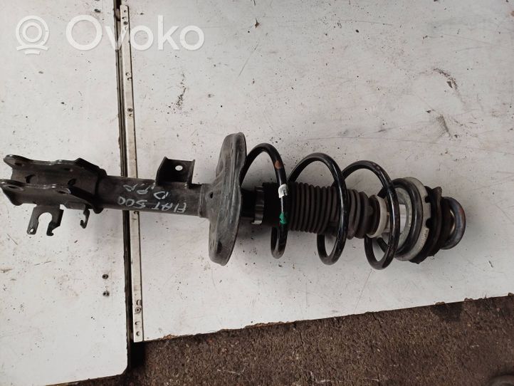 Fiat 500 Front shock absorber with coil spring 