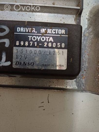 Toyota Land Cruiser (J120) Degalų purkštukų (forsunkių) valdymo blokas 8987120050