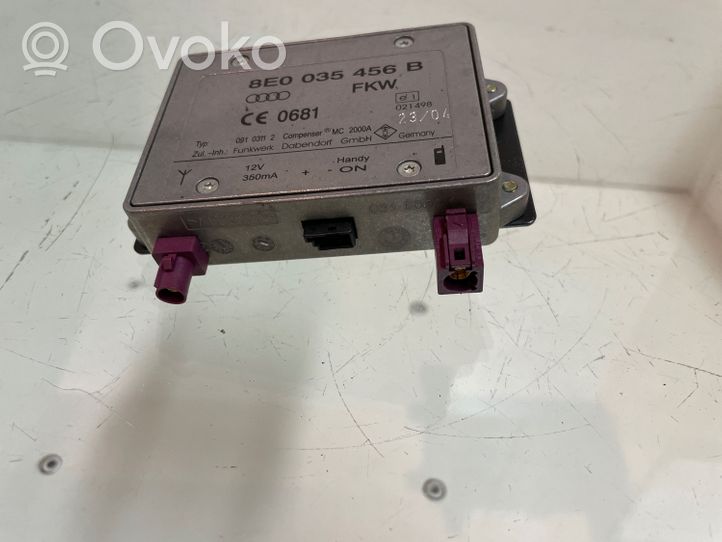 Audi A4 S4 B6 8E 8H Module unité de contrôle d'antenne 8E0035456B