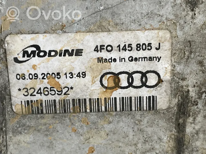 Audi A6 S6 C6 4F Radiador intercooler 4F0145805J