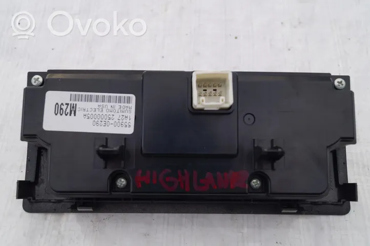Toyota Highlander XU70 Autres commutateurs / boutons / leviers 55900-0E290