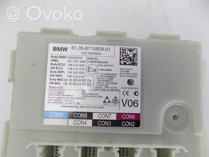 BMW X3 G01 BSM vadības modulis 871580901