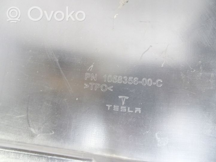 Tesla Model X Rivestimento della parte inferiore del paraurti posteriore 
