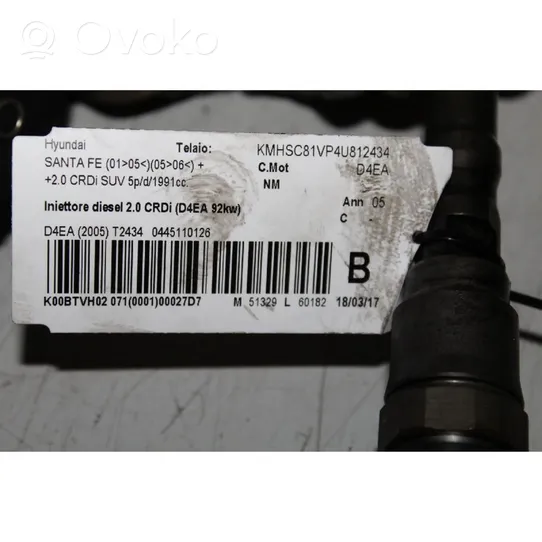 Hyundai Santa Fe Injecteur de carburant 