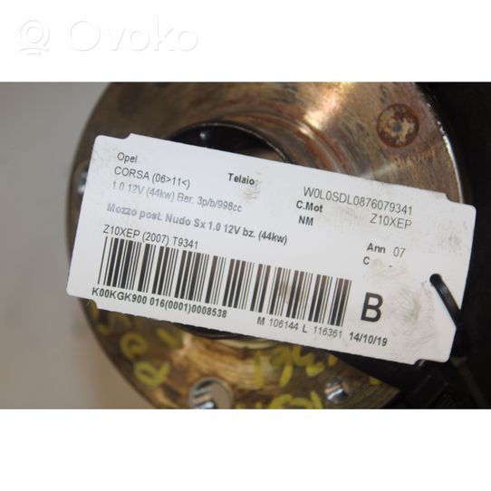 Opel Corsa D Rear wheel hub 