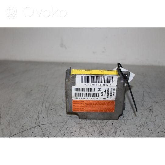 Mercedes-Benz Vaneo W414 Airbag control unit/module 