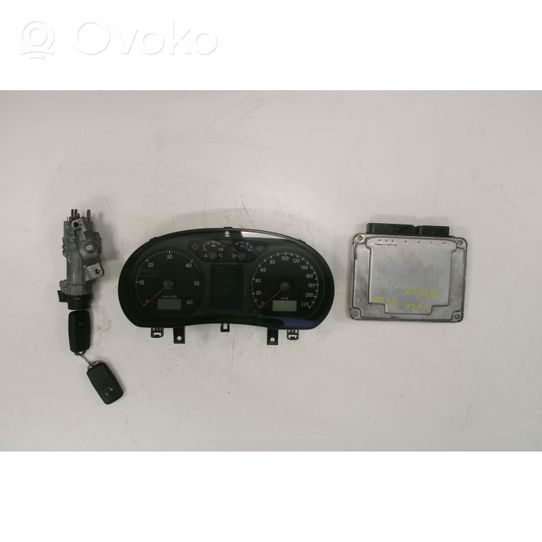 Volkswagen Polo IV 9N3 Door central lock control unit/module 