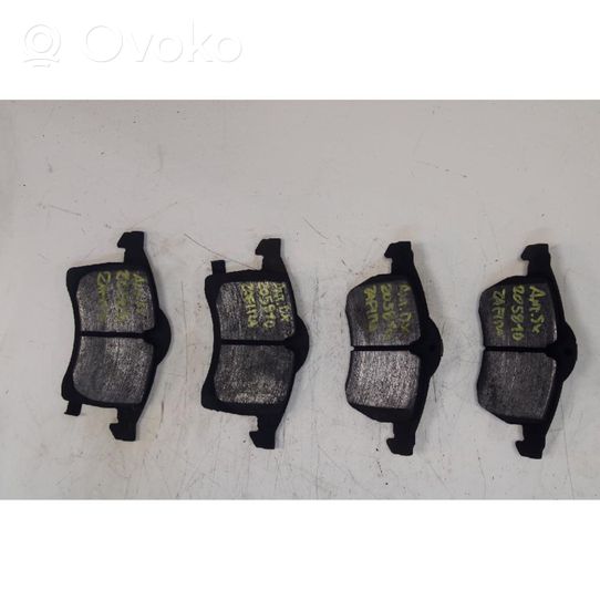 Opel Zafira A Brake pads (front) 