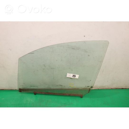 Opel Agila B Front door window glass four-door 