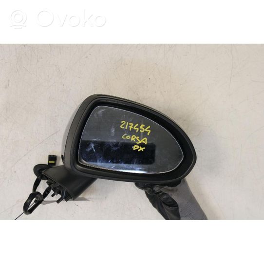 Opel Corsa D Front door electric wing mirror 