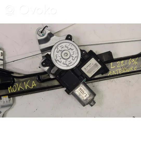 Opel Mokka Передний комплект электрического механизма для подъема окна 