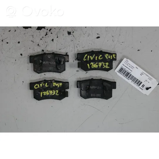 Honda Civic Klocki hamulcowe hamulca ręcznego / postojowego 
