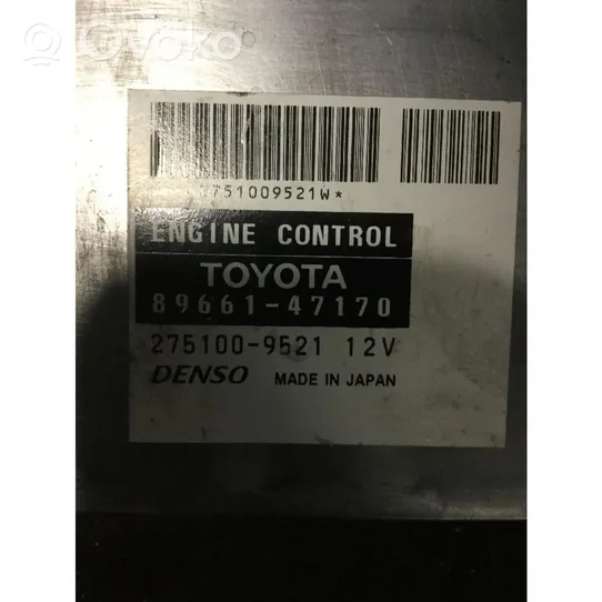 Toyota Prius (NHW20) Sterownik / Moduł wtrysków 