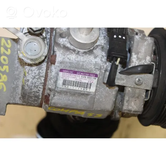 Jeep Compass Ilmastointilaitteen kompressorin pumppu (A/C) 