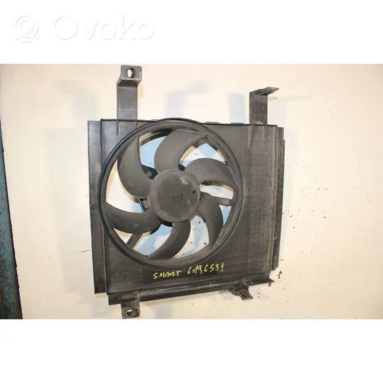 Smart ForTwo I Electric radiator cooling fan 