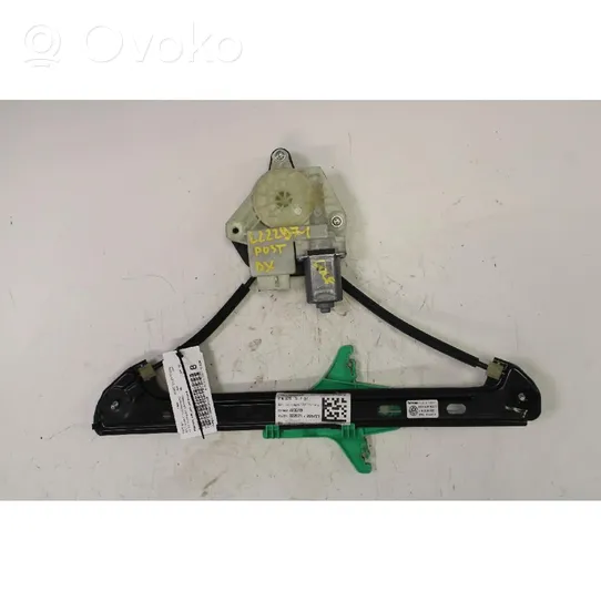 Volkswagen Golf VII Rear door window regulator with motor 