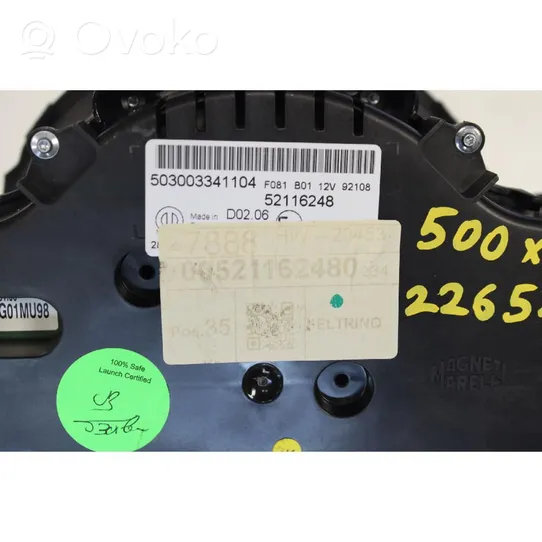 Fiat 500X Speedometer (instrument cluster) 