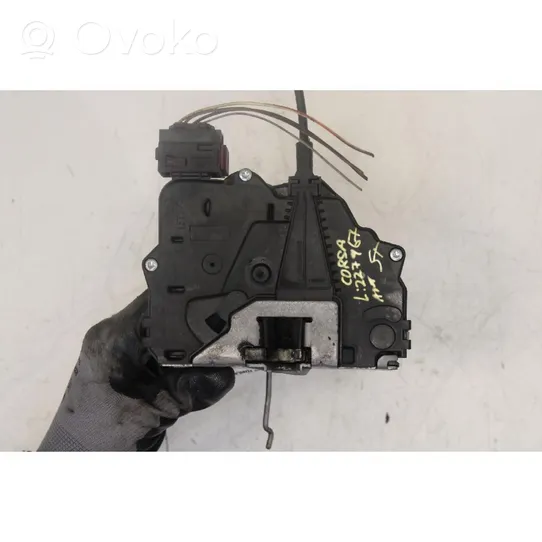 Opel Corsa D Front door lock 