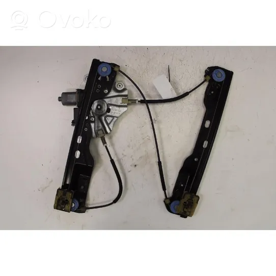 Opel Astra J Front door window regulator with motor 