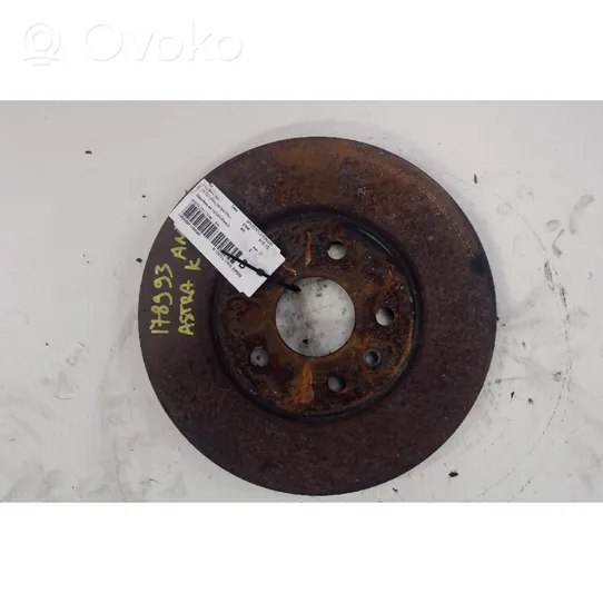 Opel Astra K Front brake disc 