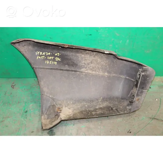 Fiat Strada Front bumper corner part panel trim 