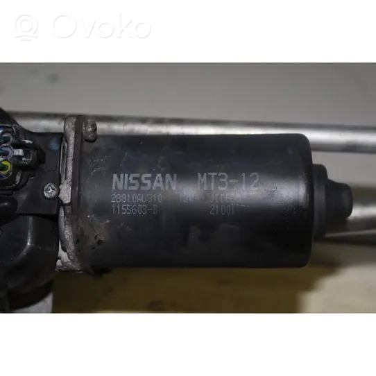 Nissan Primera Mechanizm i silniczek wycieraczek szyby przedniej / czołowej 