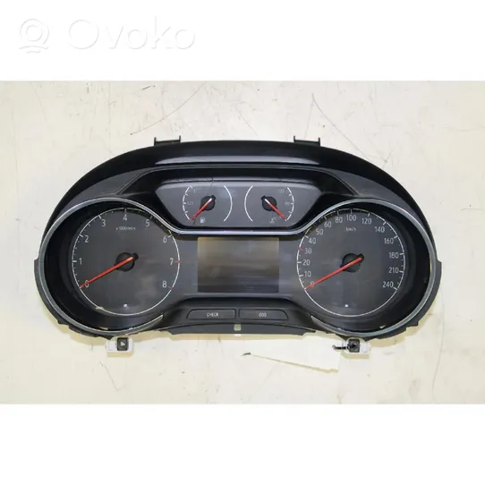 Opel Crossland X Compteur de vitesse tableau de bord 