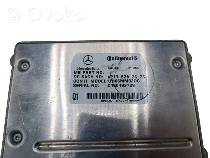 Mercedes-Benz GL X164 Tālruņa vadības bloks A2198202626