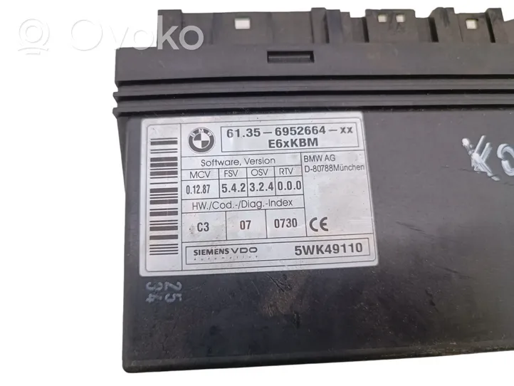 BMW 5 E60 E61 Modulo comfort/convenienza 61356952664