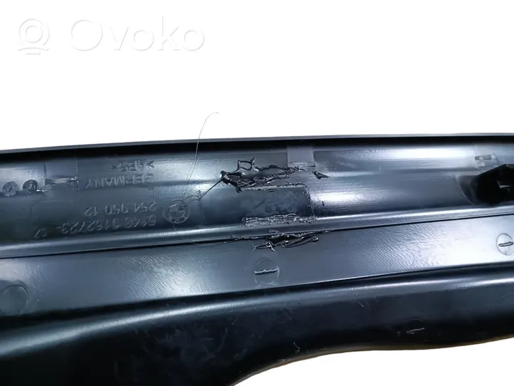 BMW 5 F10 F11 Galinio slenksčio apdaila (vidinė) 51439162723