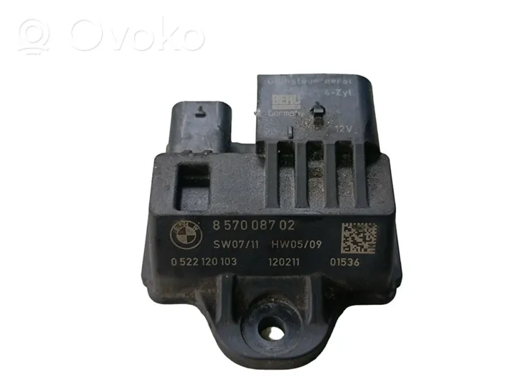 BMW 1 F20 F21 Žvakių pakaitinimo rėlė 857008702