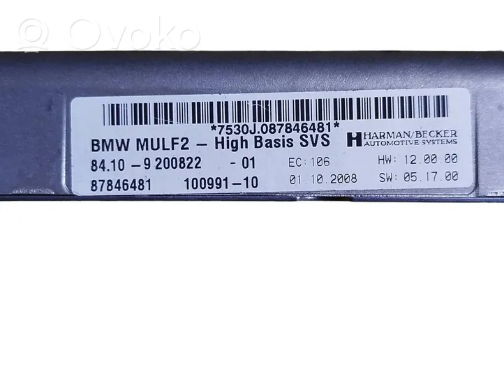 BMW 7 F01 F02 F03 F04 Centralina/modulo bluetooth 9200822