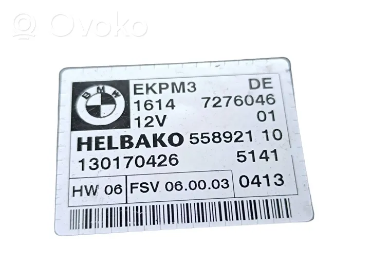 BMW 3 E90 E91 Degvielas sūkņa vadības bloks 7276046