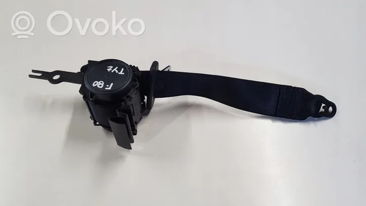 BMW 3 F30 F35 F31 Ceinture de sécurité arrière 