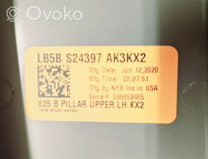 Ford Explorer (B) Revêtement de pilier (haut) LB5BS24397AK3KX2