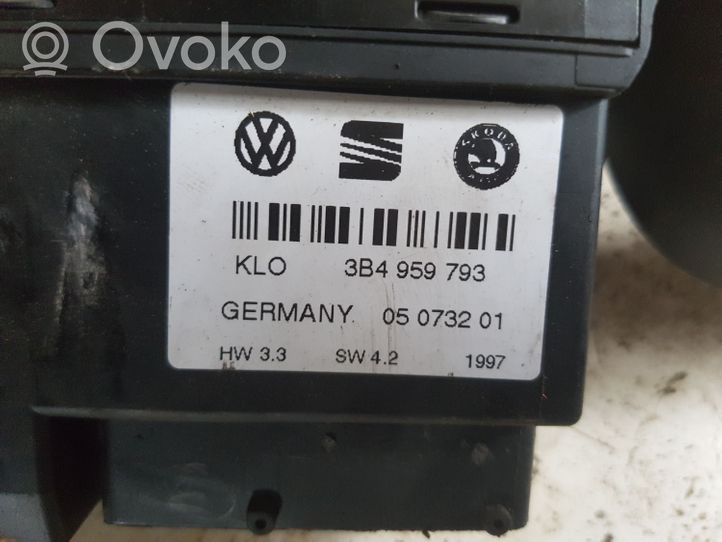 Volkswagen PASSAT B5 Interrupteur commade lève-vitre 3B4959793