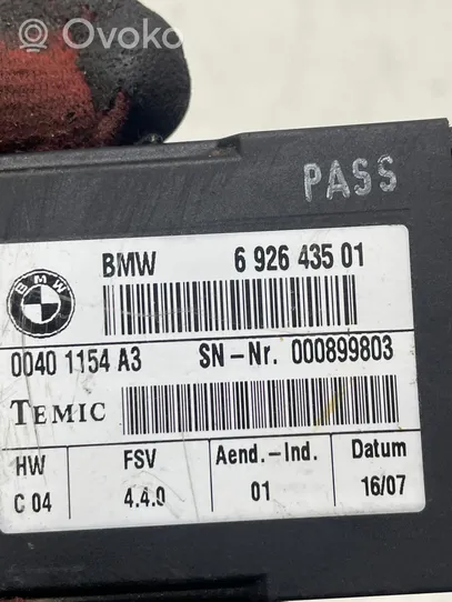 BMW X5 E70 Module de commande de siège 6926435