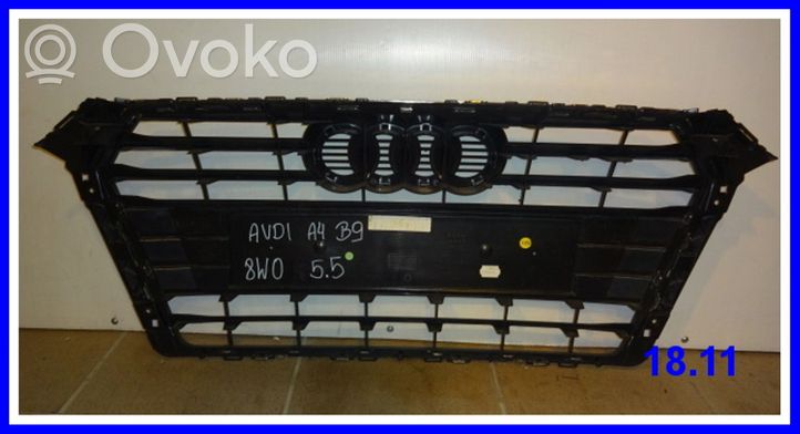 Audi A4 S4 B9 Maskownica / Grill / Atrapa górna chłodnicy 