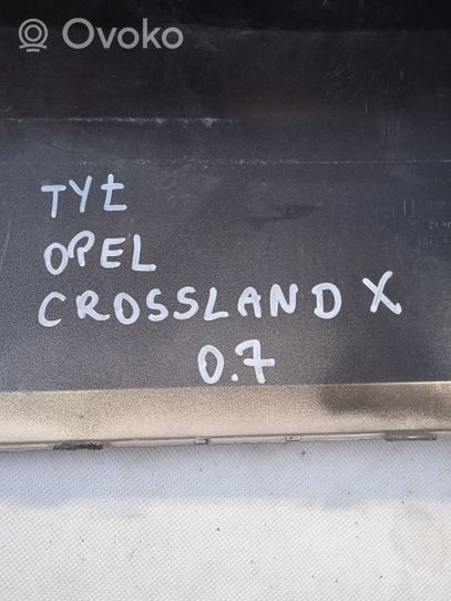 Opel Crossland X Moulure inférieure de pare-chocs arrière 39097394