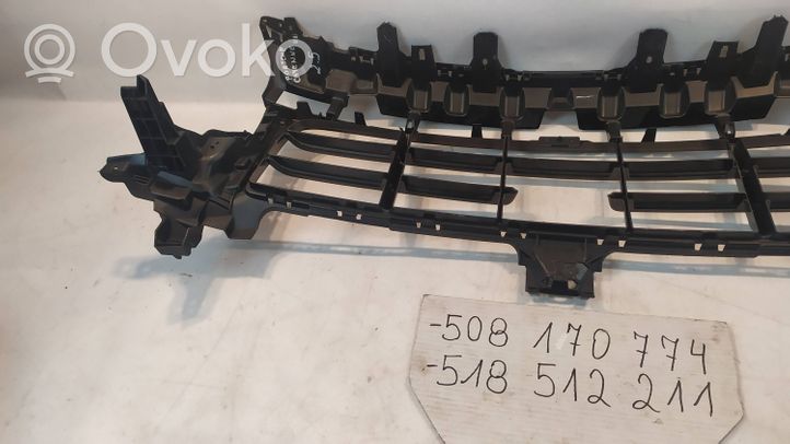 Porsche Cayenne (92A) Griglia superiore del radiatore paraurti anteriore 9Y0807683AA