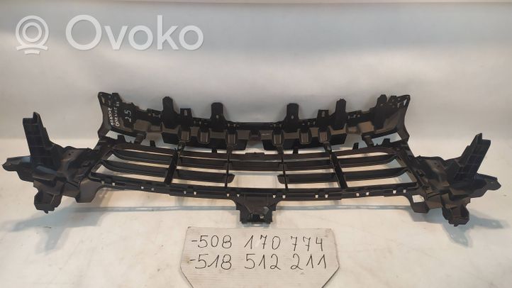 Porsche Cayenne (92A) Maskownica / Grill / Atrapa górna chłodnicy 9Y0807683AA