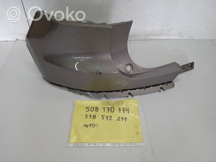 Volvo XC40 Rivestimento del pannello parte angolare del paraurti posteriore 31449336