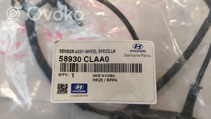 Hyundai Santa Fe ABS brake wheel speed sensor 58930CLAA0